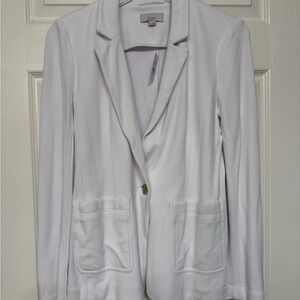 LOFT Women's Classic White Blazer
